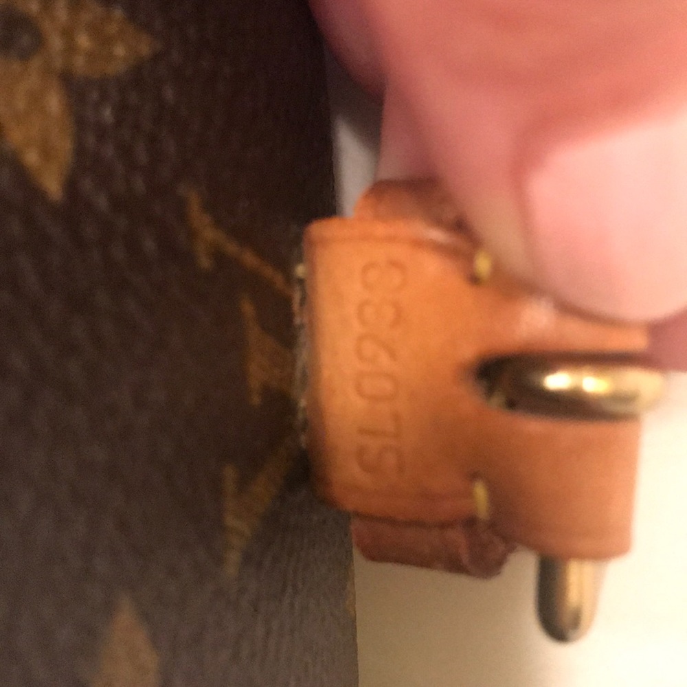 LV monogram canvas Sologne